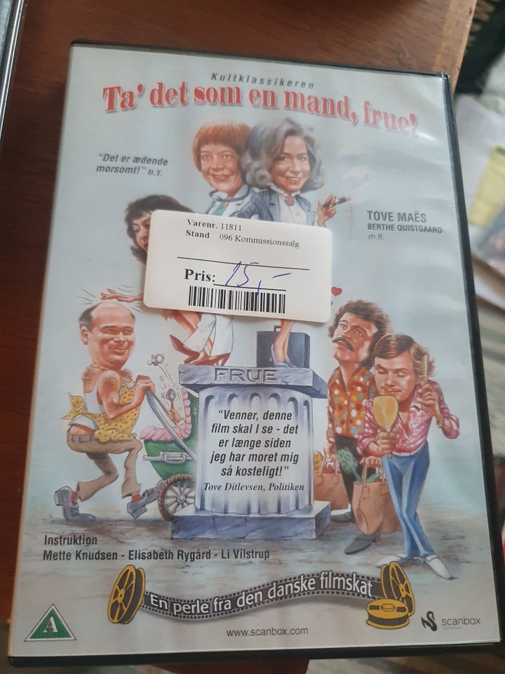 Ta det som en mand frue, DVD, komedie