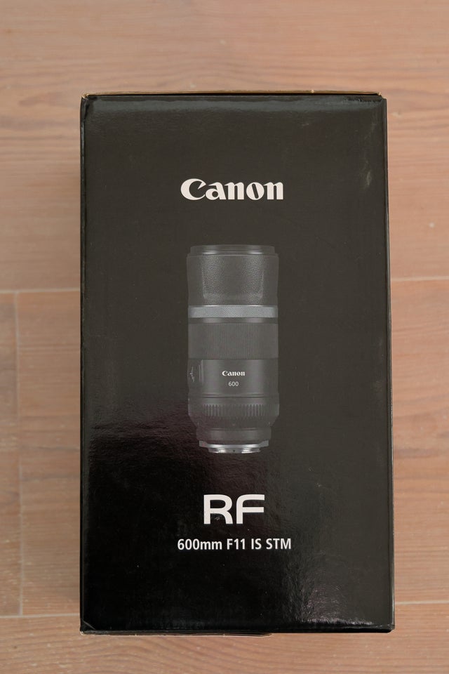 Canon, RF 600mm f/11 IS STM, 1 x optisk zoom