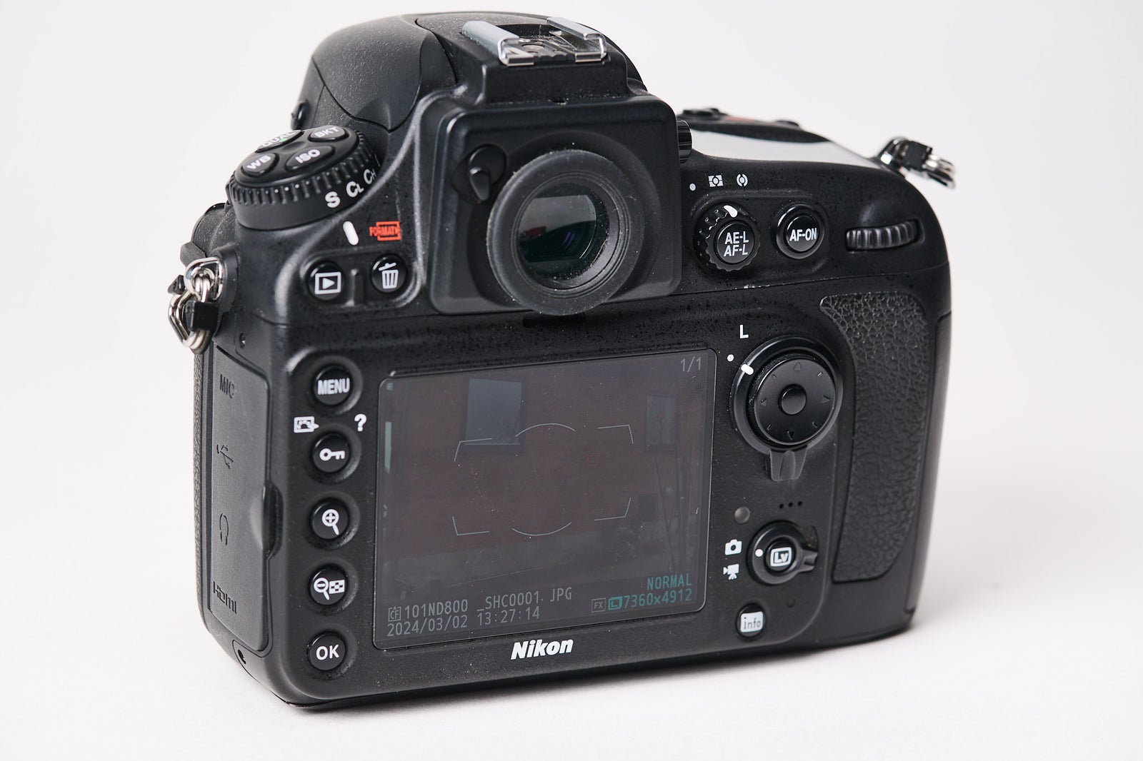 Nikon D 800, spejlrefleks, 36 megapixels