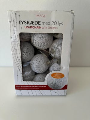 Lyskæde, Image, Bomulskugle lysekæde