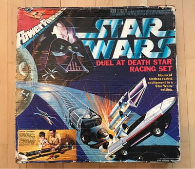 Legetøj, Star Wars - Duel at the Death Star Racing Set, Vintage Star Wars racerbane fra 1979. Ukompl