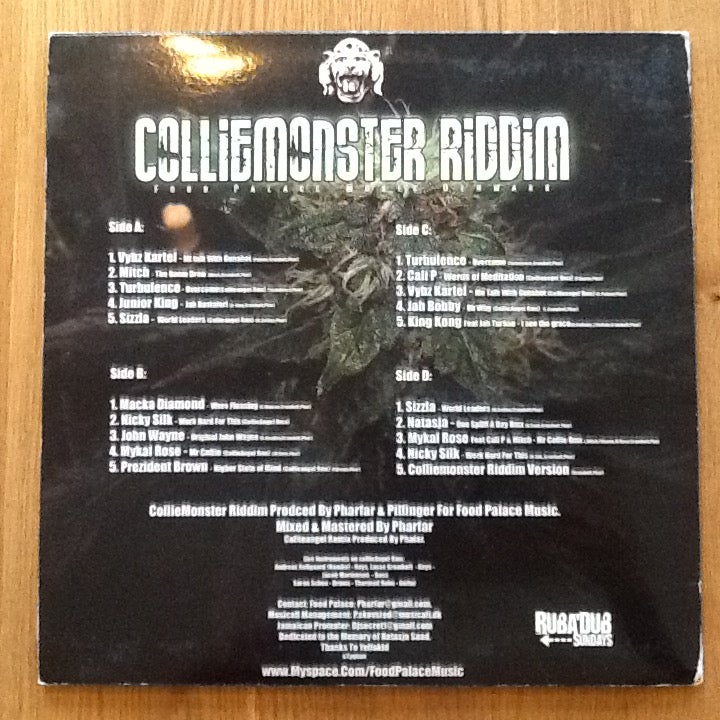 LP, Vybz Kartel Sizzla m.fl., Coliemonsters Riddim