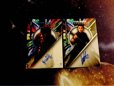 Samlekort, Star wars masterwork autograf kort, Star wars masterwork autograf kort - on card auto

Ma