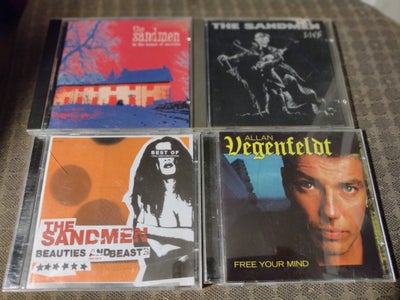 Sandmen og Allan vegenfeldt: Samling, rock, Flotte discs.

Beauties and beast falder man ikke over s