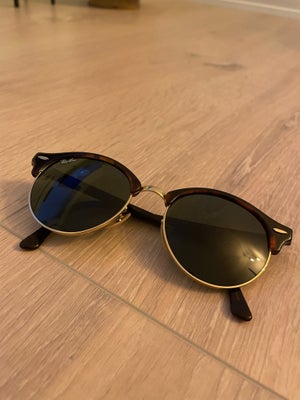 Solbriller unisex, Ray-Ban, Ray-Ban solbriller

Stel er en blandet brunlig og sort farve 
Glas er so