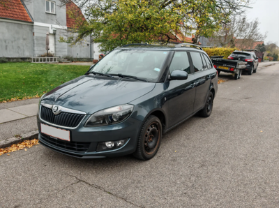 Skoda Fabia, 1,2 TSi 86 Ambition Combi, Benzin, 2014, km 189000, koksmetal, træk, nysynet, aircondit