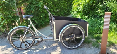 Ladcykel, christiania , 8 gear, 26 tommer, This bike is compatible to install an electric motor (not