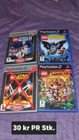 4 Stk LEGO PS2 SPIL, PS2