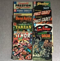 U.S. comics, 10 stk., Tegneserie