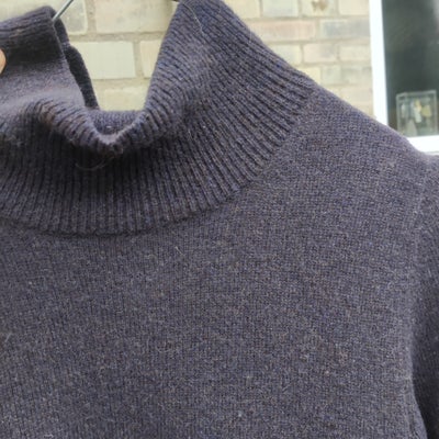 Sweater, Cos, str. 38, Aubergine, Uld alpaca, God men brugt, Halv lang uld Sweater fra Cos 

Str S, 