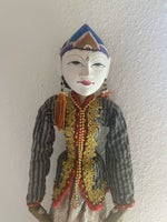 Dukker, Vintage indonesis træ marionette
