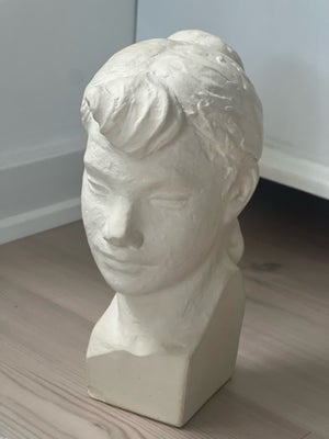 Buste, Robert Lund Jensen, Meget smuk og velholdte buste af Robert Lund Jensen. Den måler 20 cm i hø