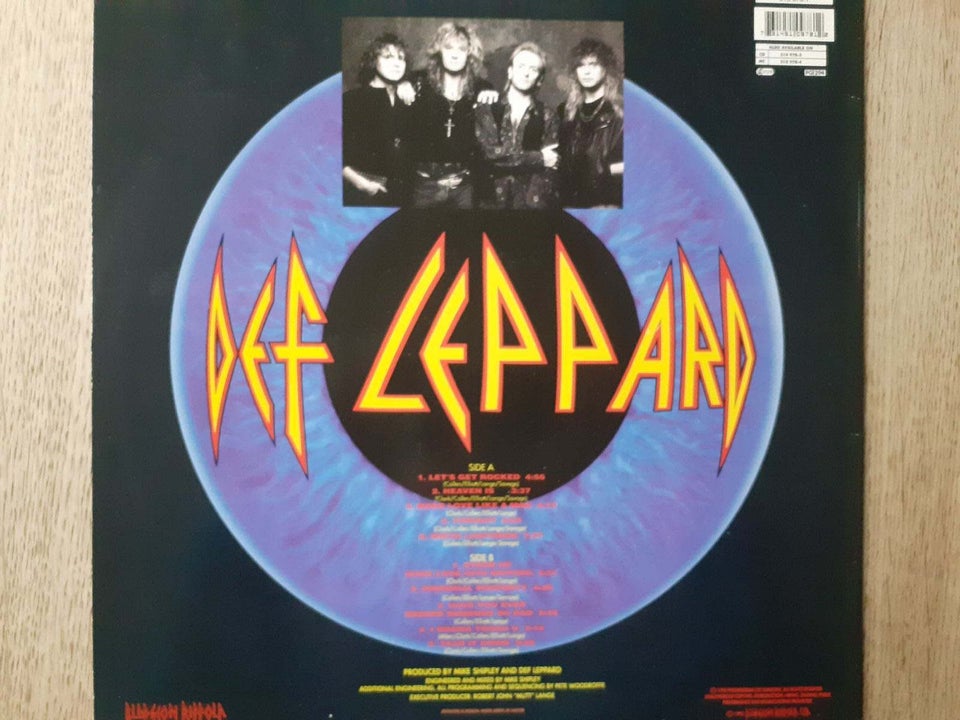 LP, Def leppard, Adrenalize