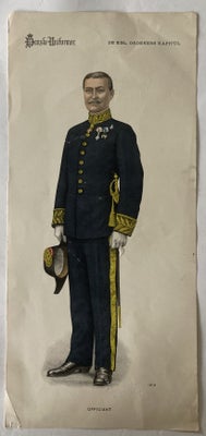 Uniform, C.L.Seifert billede Danske Uniformer. De Kgl. Orde, C.L.Seifert billede Danske Uniformer. D