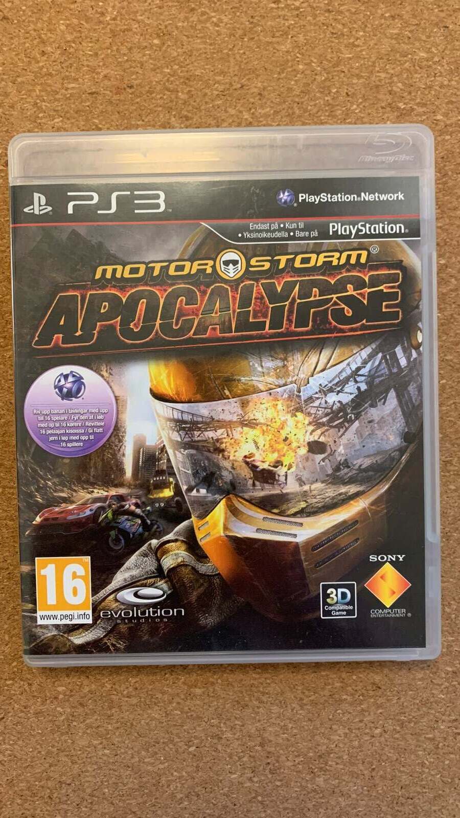 Motor storm apocalypse, PS3, racing