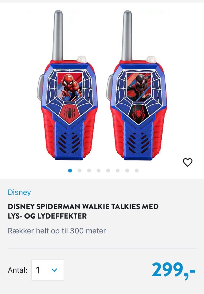 spiderman walkie talkie, Disney