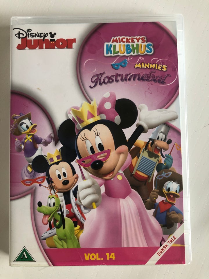 Mickeys Klubhus, instruktør Walt Disney, DVD