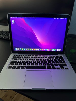 MacBook Pro, Apple  , 16 GB ram, 256 GB harddisk, God, Jeg sælger min MacBook fordi jeg ikke har bru