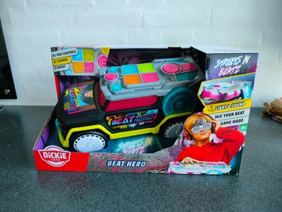 Beat Hero, Ny og ubrugt Beat Hero fra Dickie Toys.

https://www.kids-world.dk/dickie-toys-bil-beat-h