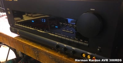 Forstærker, Harman Kardon, Harman Kardon AVR 300RDS, God, Harman Kardon AVR 300RDS med remote