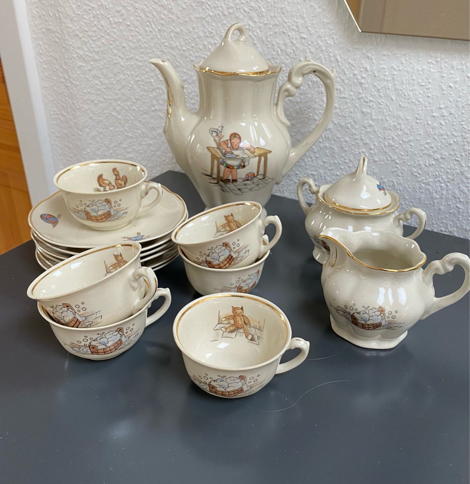 Porcelæn, Dukke kaffestel