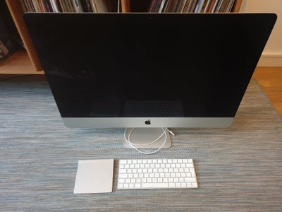 iMac, 2012, God, 27" imac incl. Tastatur og trackpad. Skal have geninstalleret OS, men virker ellers