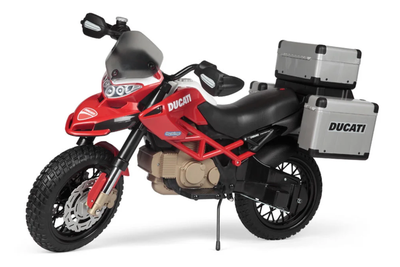 Elektrisk bil, Ducati Enduro, Peg Perego, Peg Perego Ducati Enduro el motorcykel til børn. 
2 år gam