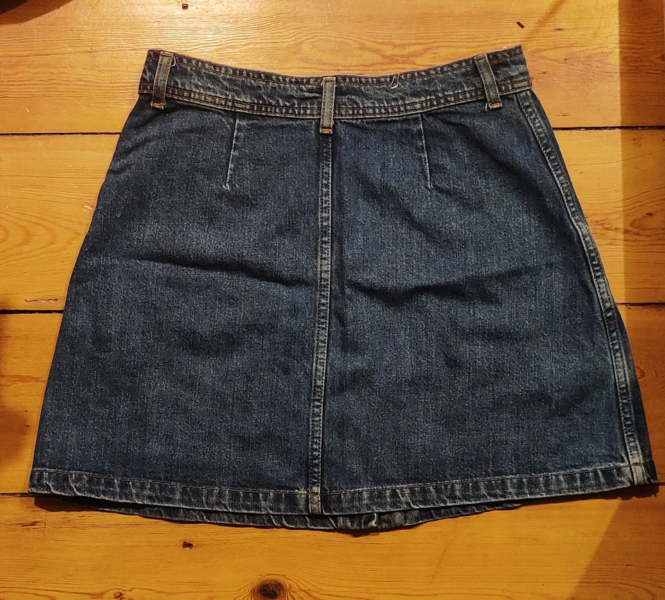 Denim nederdel, str. 38, Zara