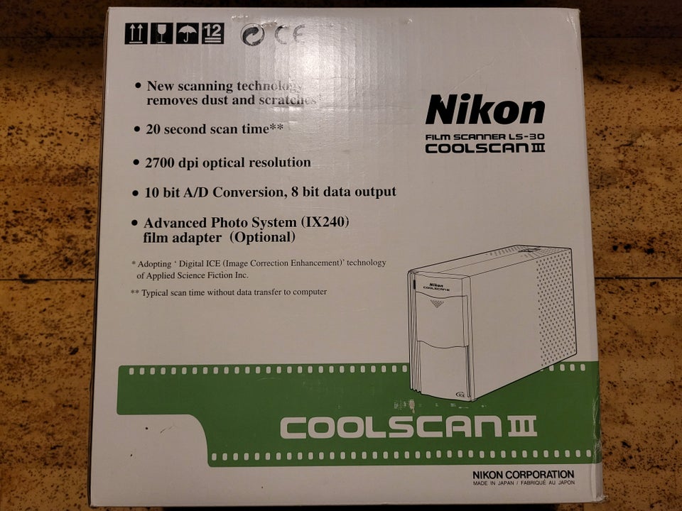 smart Crack pot Effektiv Film scanner, Nikon, LS-30 Coolscan iii – dba.dk – Køb og Salg af Nyt og  Brugt