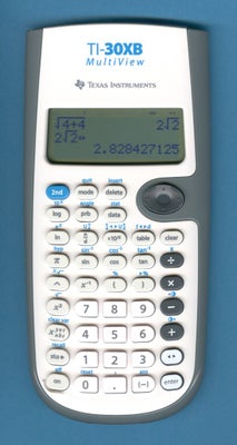 Texas Instruments TI-30XB MultiView Lommeregner / Scientific Calculator, .
.
.
Kontakt: opkald 25680