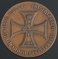 Vesteuropa, medaljer, 1914