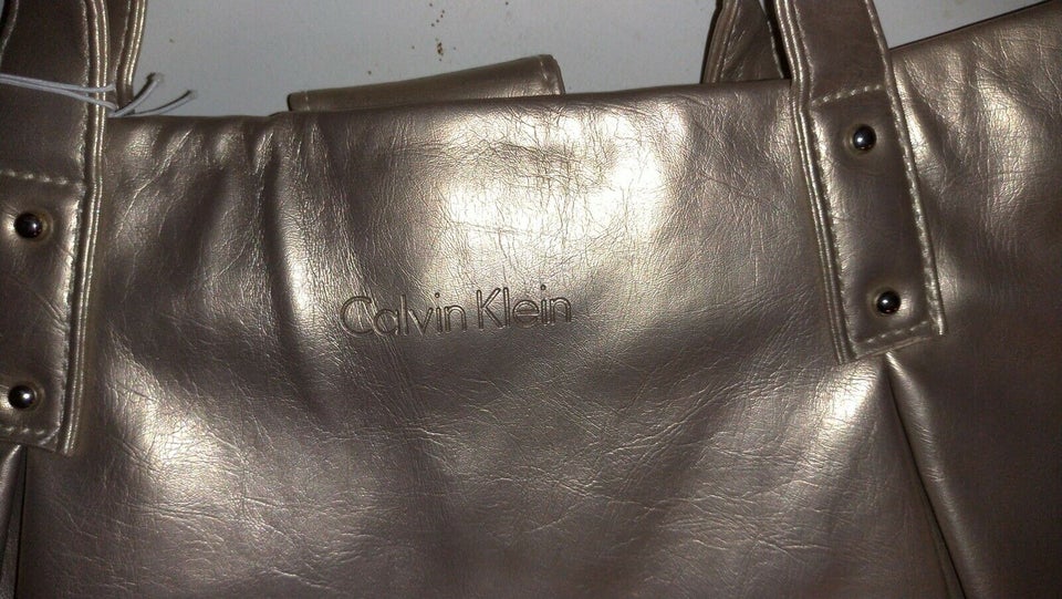 Anden håndtaske, Calvin Klein, læderlook