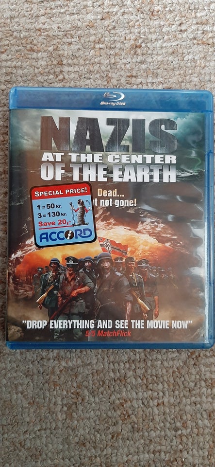 Nazis at the center of the earth, Blu-ray, gyser