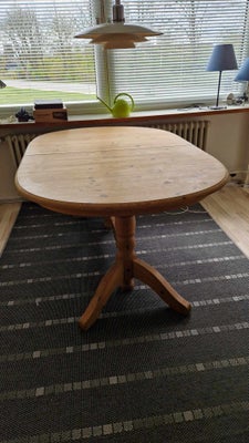 Spisebord, Fyrretræ l: 160, 210 cm med en plade. Skal afhentes i Lindholm