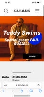 Teddy Swims : SØGER 2 BILLETTER TIL TEDDY SWIMS, andet
