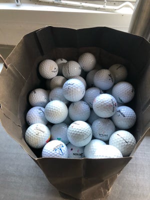 Andet golfsæt, 100 ( logo) bolde