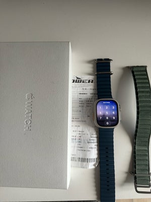 Herreur, Apple, Sælger mit yderst smukke Apple Watch ultra gen 1 

Uret er oprindeligt købt 27/10-23