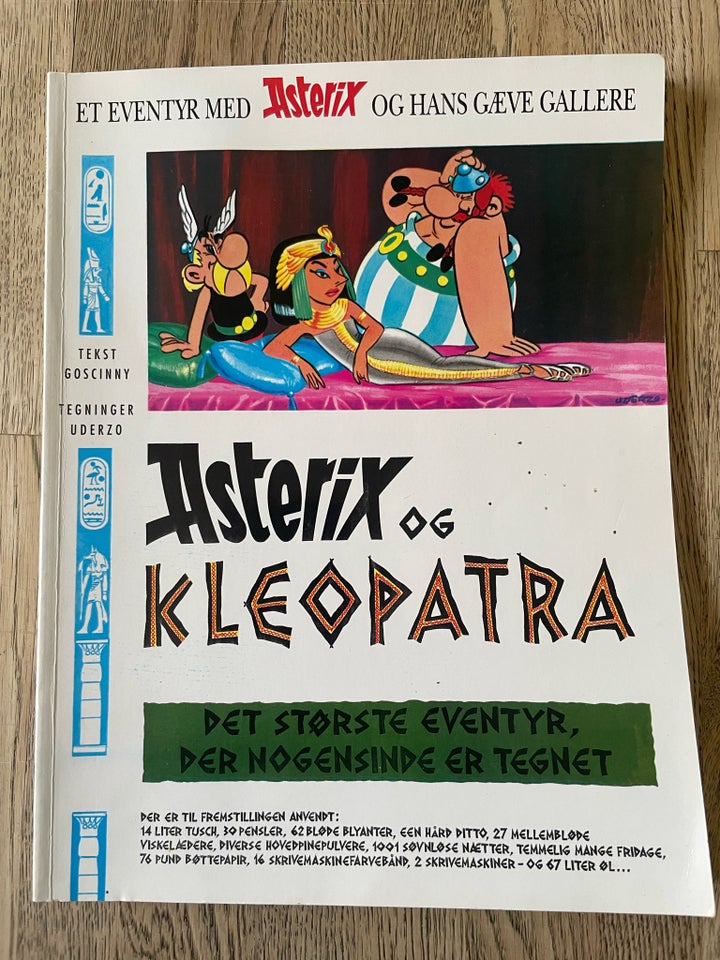 Asterix og Kleopatra, Tegneserie