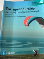 Entrepreneurship, Bruse R Barringer and R Duane Ireland,