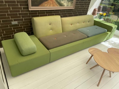 Sofa, 4 pers. , Hella Jongorius Polder XXL, Cirka 90x330. Design klassiker fra Vitra. Puf-delen kan 