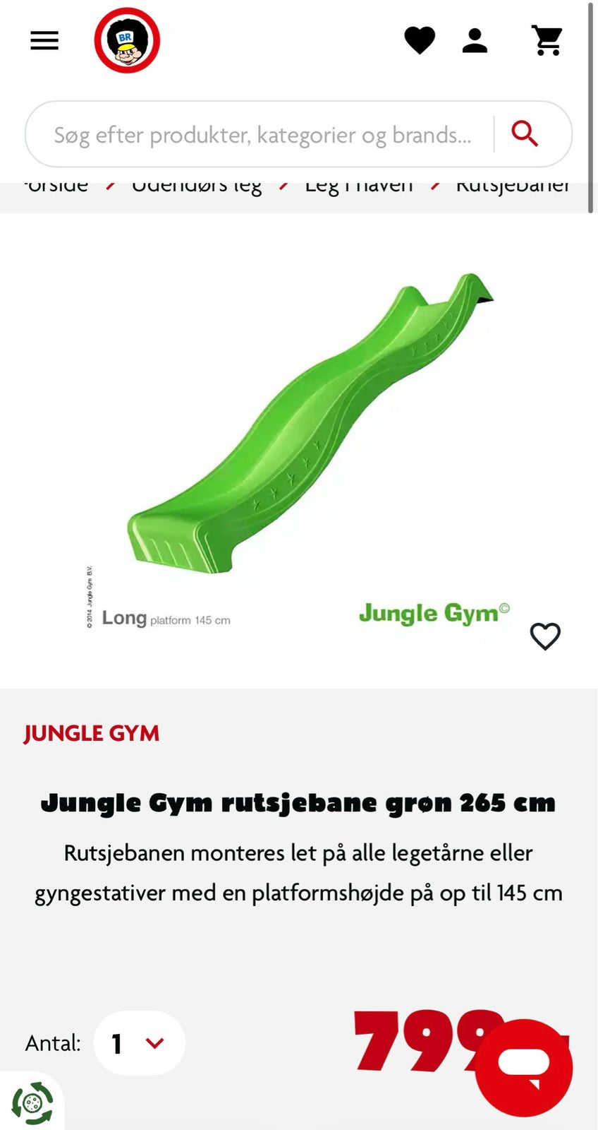 Rutsjebane, Jungle Gym