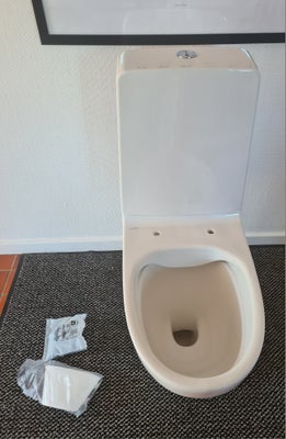 Toilet, Laufen, Helt nyt ubrugt toilet af det schweiziske mærke Laufen Kompas Rimless toilet med skj