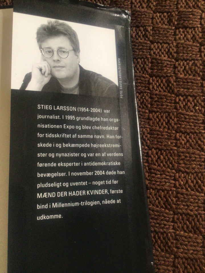 Pigen der legede med ilden, Stieg Larsson, genre: krimi og