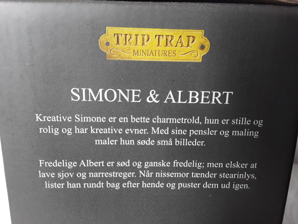 Simone og Albert Klarborg/ Trip Trap nisser