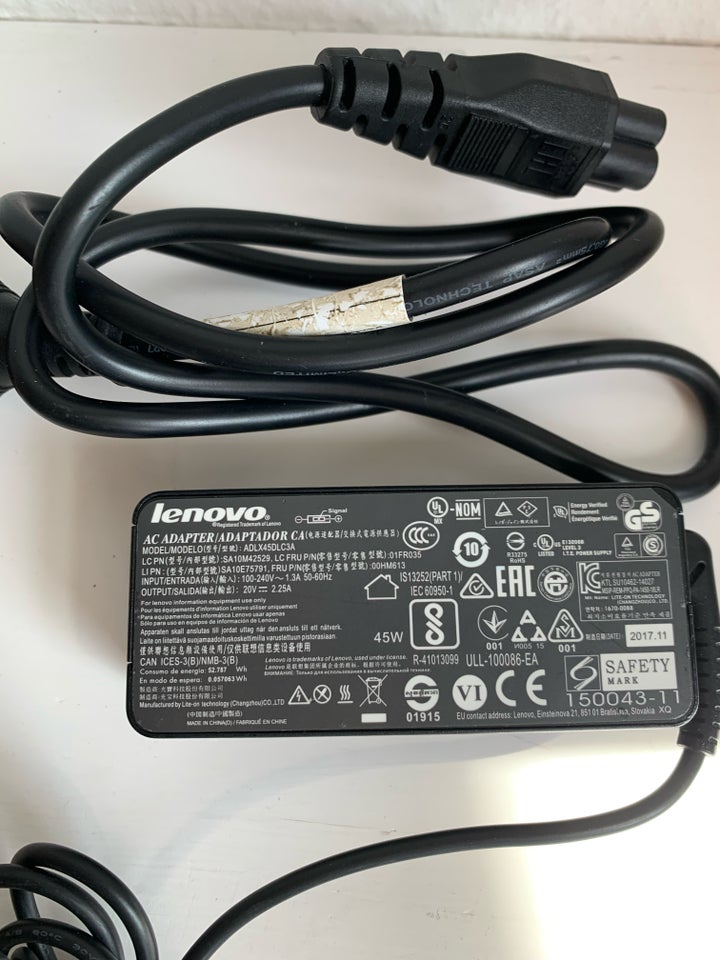 Lenovo Original oplader 45 W