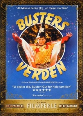 Busters verden, instruktør Bille August, DVD, andet, DVDen er som ny.
Guf for hele familien!
Buster 