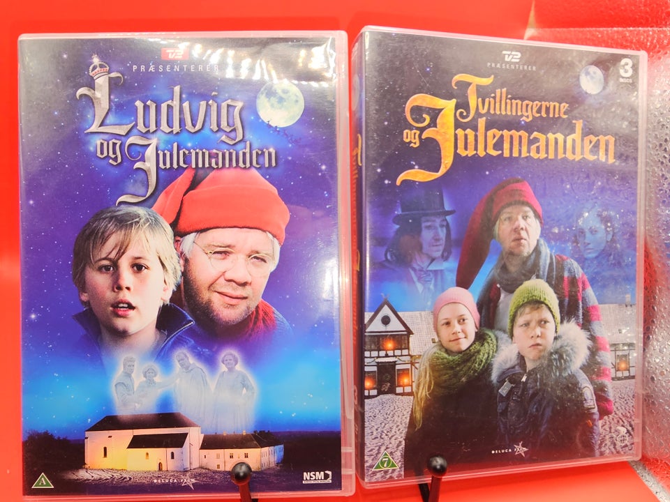 SOLGT - julemanden + Tvillingerne og julemanden, DVD,