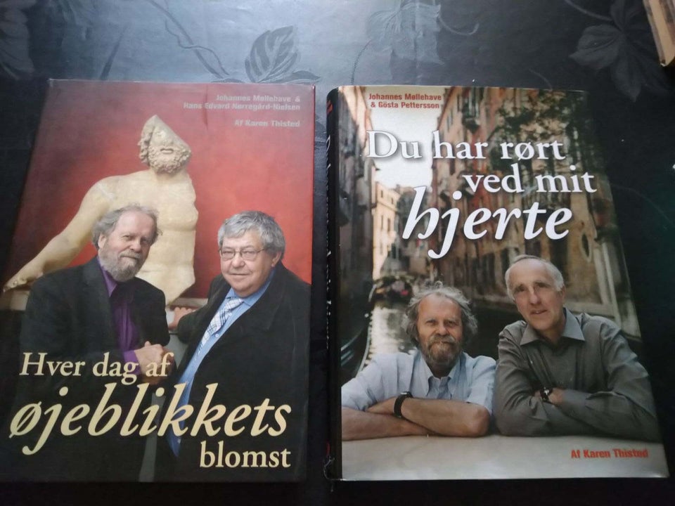 2 bøger Møllehave, Karen Thisted, genre: anden kategori