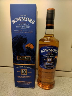 Vin og spiritus, Bowmore Tempest VI - whisky, Bowmore Tempest 10 Års - Batch 6

Det sjette parti af 