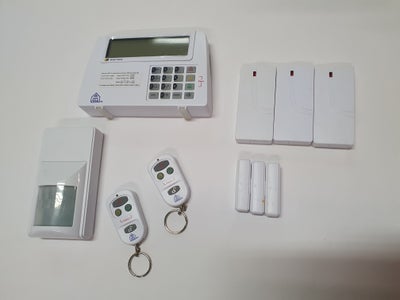 Tyverialarm, Wire-free, Premium Wire-Free Home Alarm System (WS Series) - WS200

Inkluderer:

 LCD d